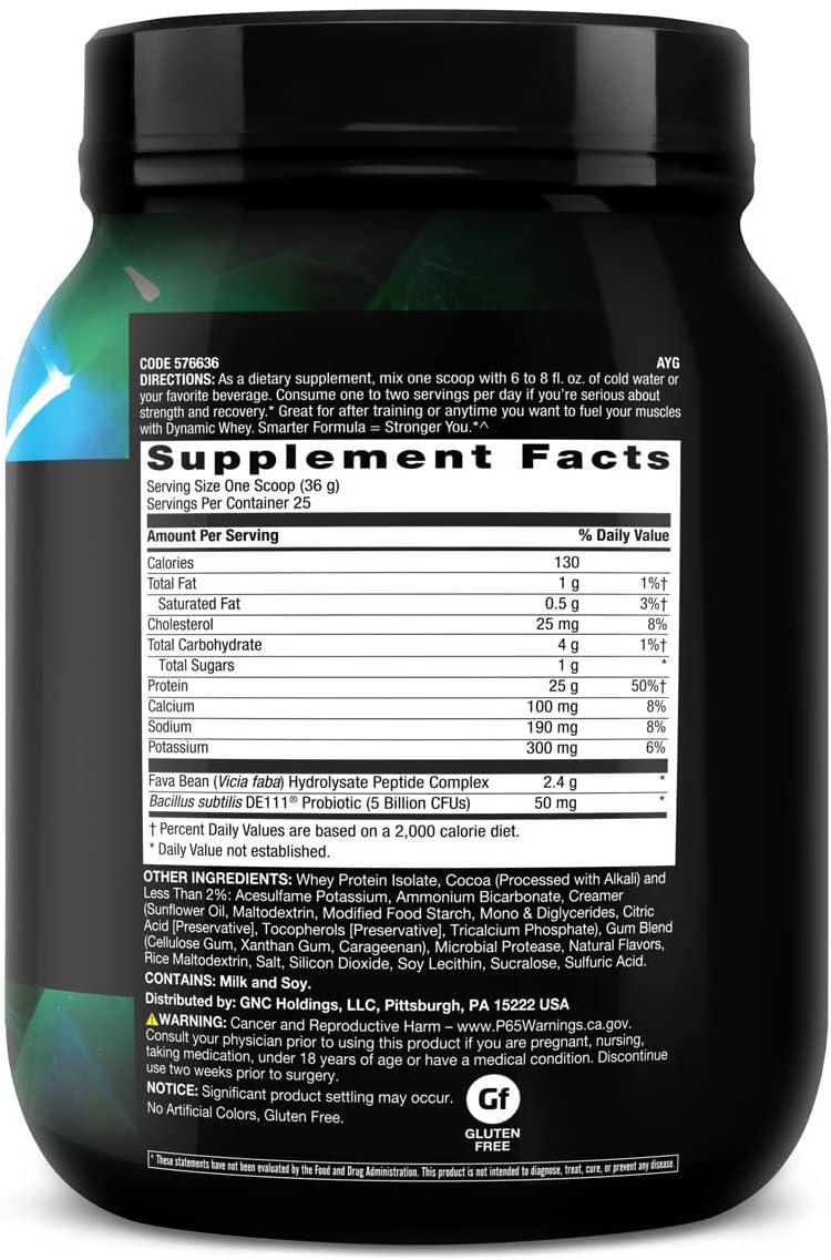 High-Tech Chocolate Lava Cake Protein Powder for Faster Recovery | BEYOND RAW Dynamic Whey | Optimized Absorption | 25 Servings