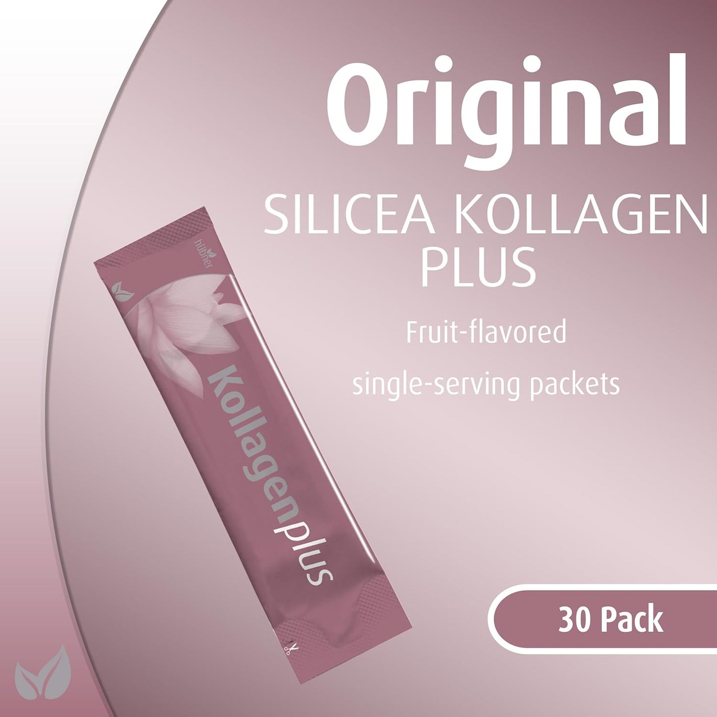 Hubner Original Silicea Kollagen Plus Collagen Peptide Supplement 15ml Packets 30-Count
