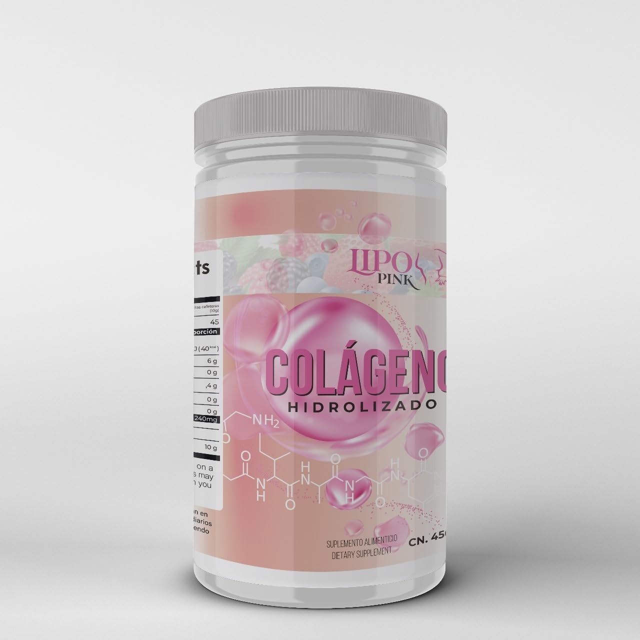 Hydrolyzed Collagen Powder for Hair, Nail, and Skin Health - 15.8oz - Unisex