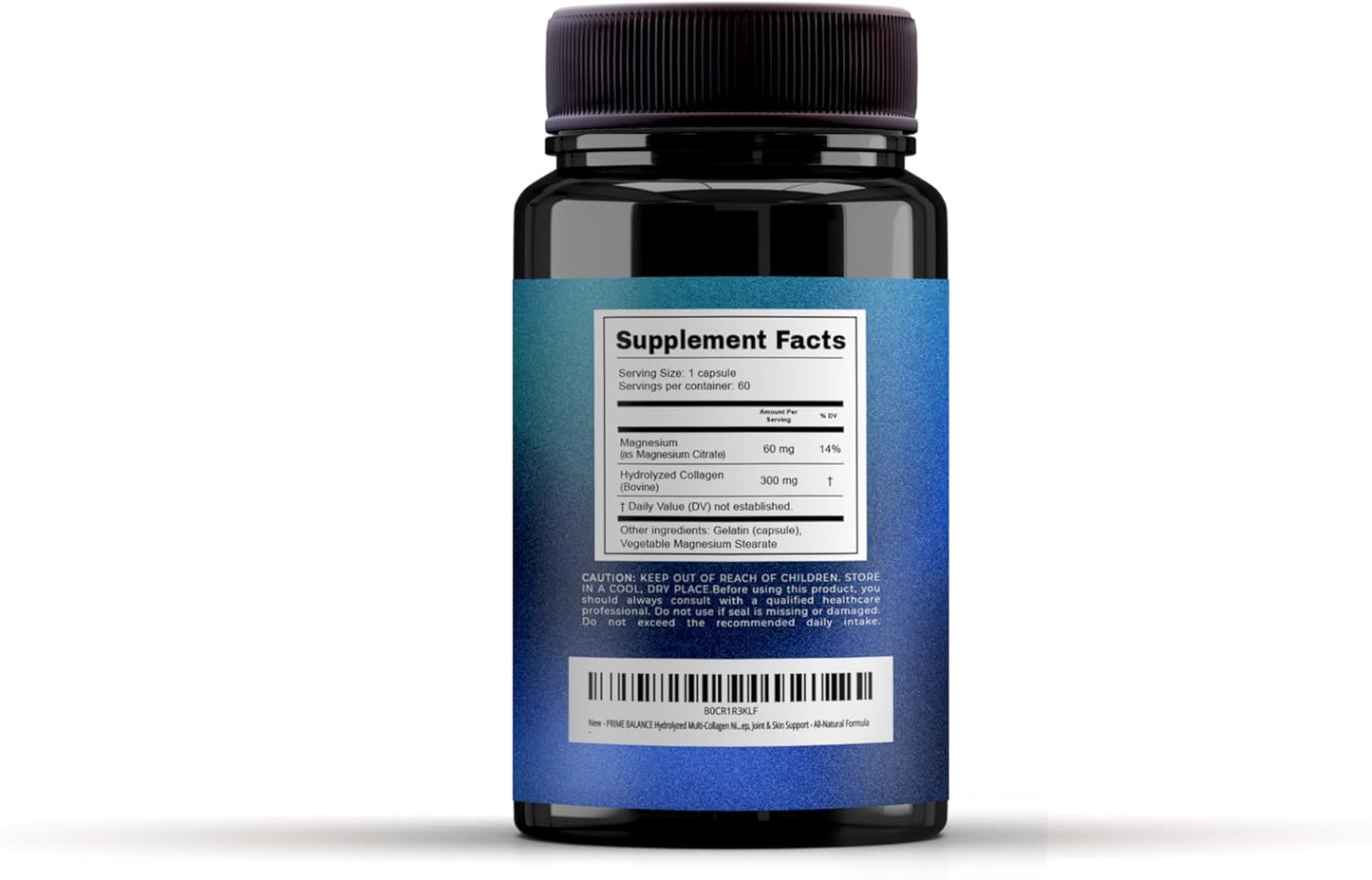 Hydrolyzed Multi-Collagen Night Complex for Wellness & Sleep - Premium 2 Month Supply - Enhanced Peptide Absorption - Joint & Skin Support - All-Natural Formula