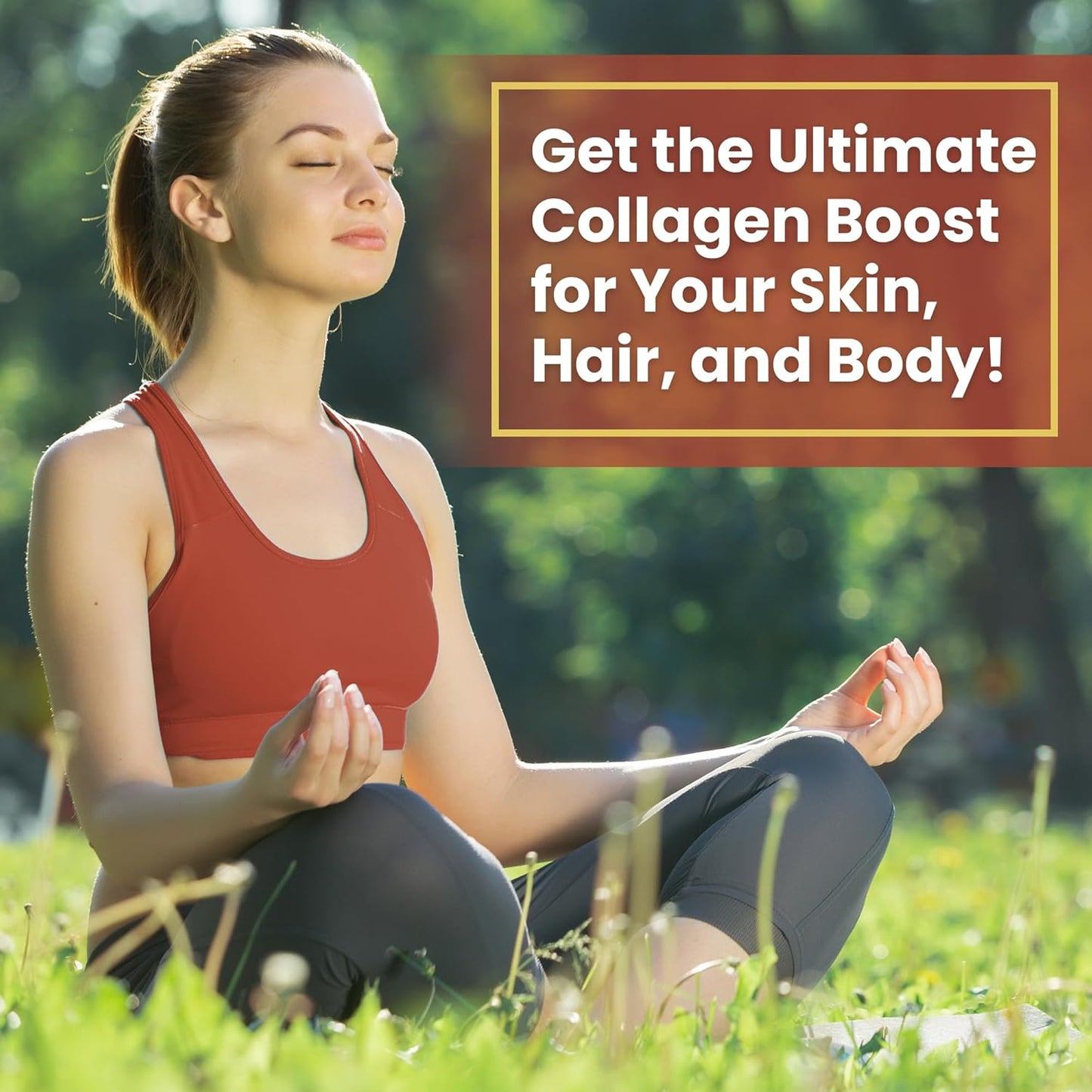 Hydrolyzed Multi Collagen Peptides Powder - Grass Fed Bovine, Wild Caught Marine, Free Range Chicken - Types I, II, III, V & X - Gluten Free - 10 oz Unflavored