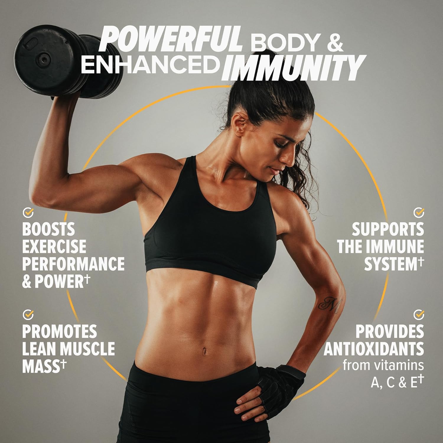 Hydrolyzed Whey Protein Powder with 18g Protein, Amino Acids, and Turmeric Extract for Immune Support - 17.4oz