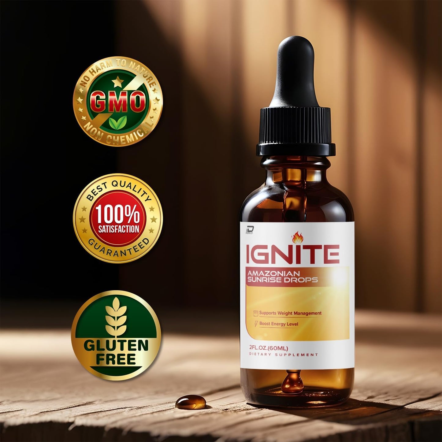 Indelo Ignite Amazonian Sunrise Drops - Liquid Supplement for Advanced Daily Health Support - 2 Pack, 2 Month Supply - Reviews