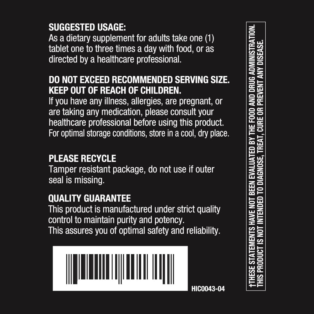 Invigorate Health Magnesium Glycinate Tablets - Muscle Support Mineral - 200mg, 90 Count (2-Pack)