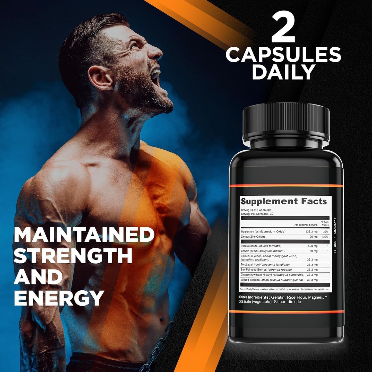 Iron Pump Max Support Dietary Supplement - 180 Capsules Pack