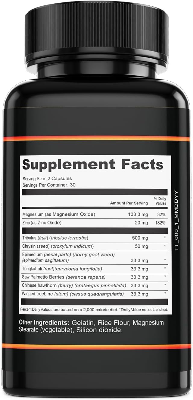 Iron Pump Max Support Dietary Supplement - 180 Capsules Pack