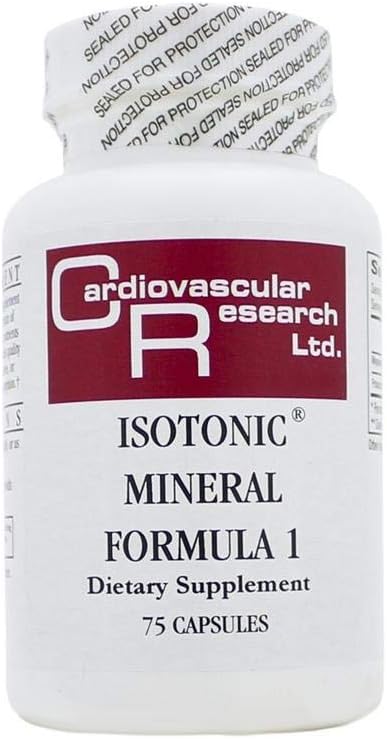 Isotonic Mineral Formula 75 Capsules by Ecological Formulas - Natural Mineral Supplement for Optimal Health and Wellness