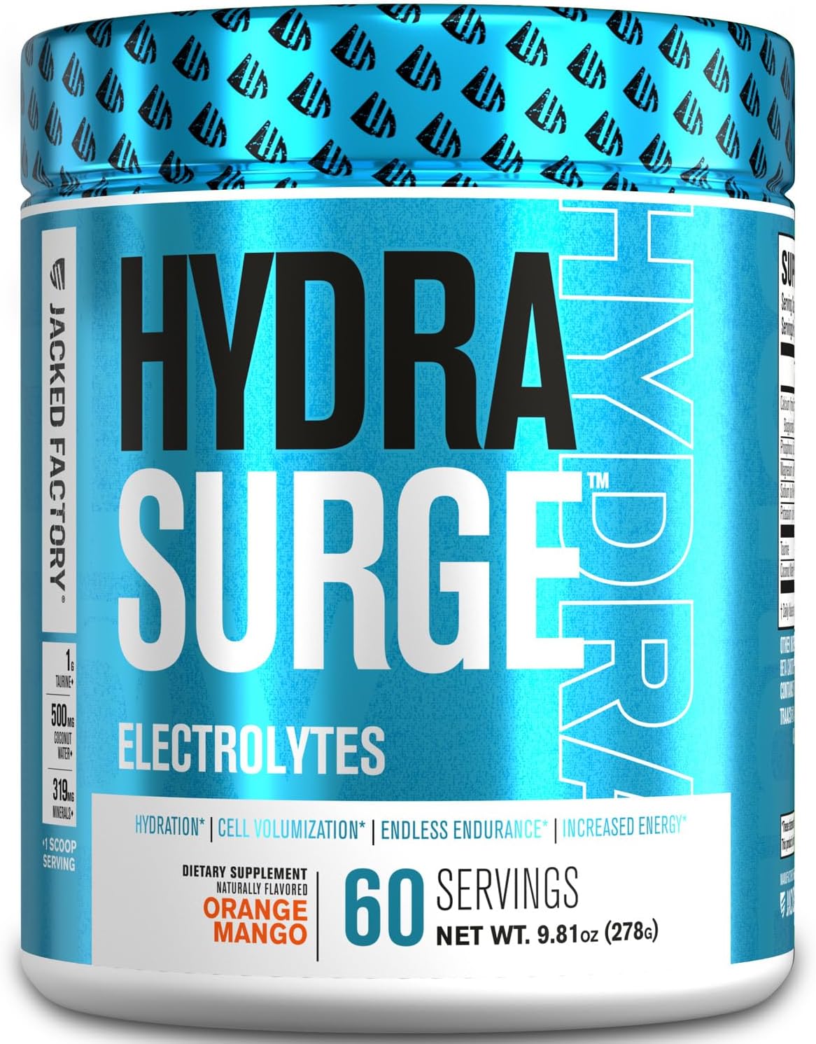 Jacked Factory Green Surge Superfood Powder with Hydrasurge Electrolyte Hydration and EAA Surge Supplement