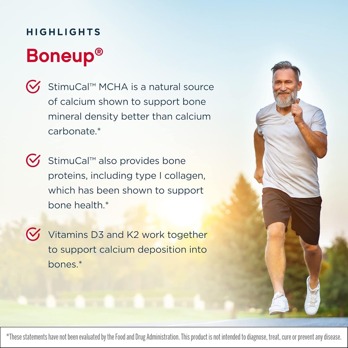 Jarrow Formulas BoneUp - 2 Packs of 240 Capsules - Micronutrient Formula for Bone Health with Vitamin D3, K2, and Calcium - 240 Servings
