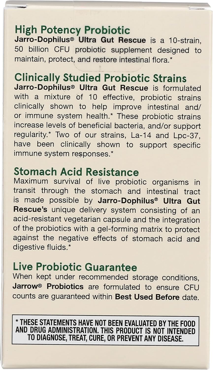 Jarrow Formulas Ultra Dophilus Capsules - 60 Count