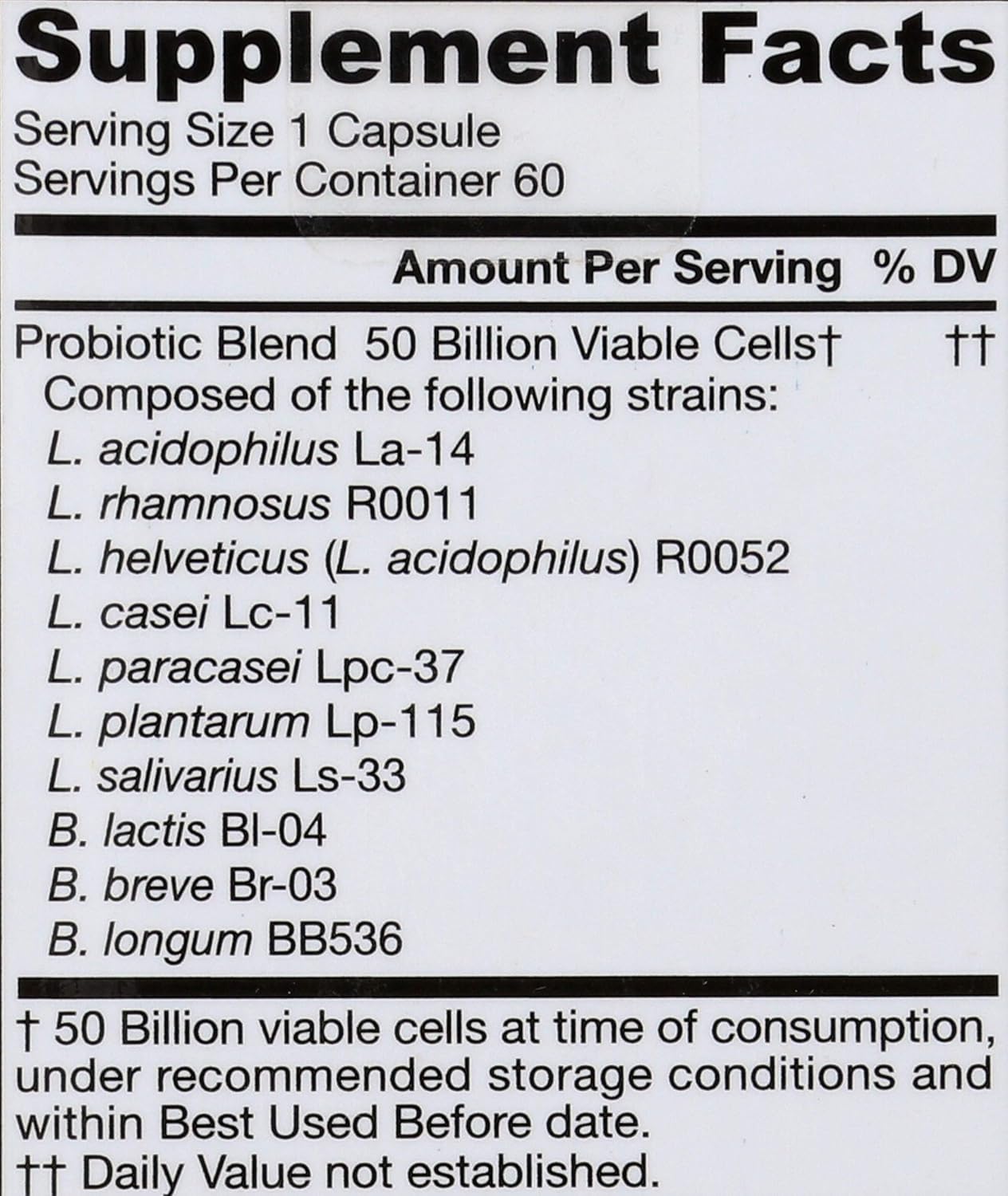 Jarrow Formulas Ultra Dophilus Capsules - 60 Count