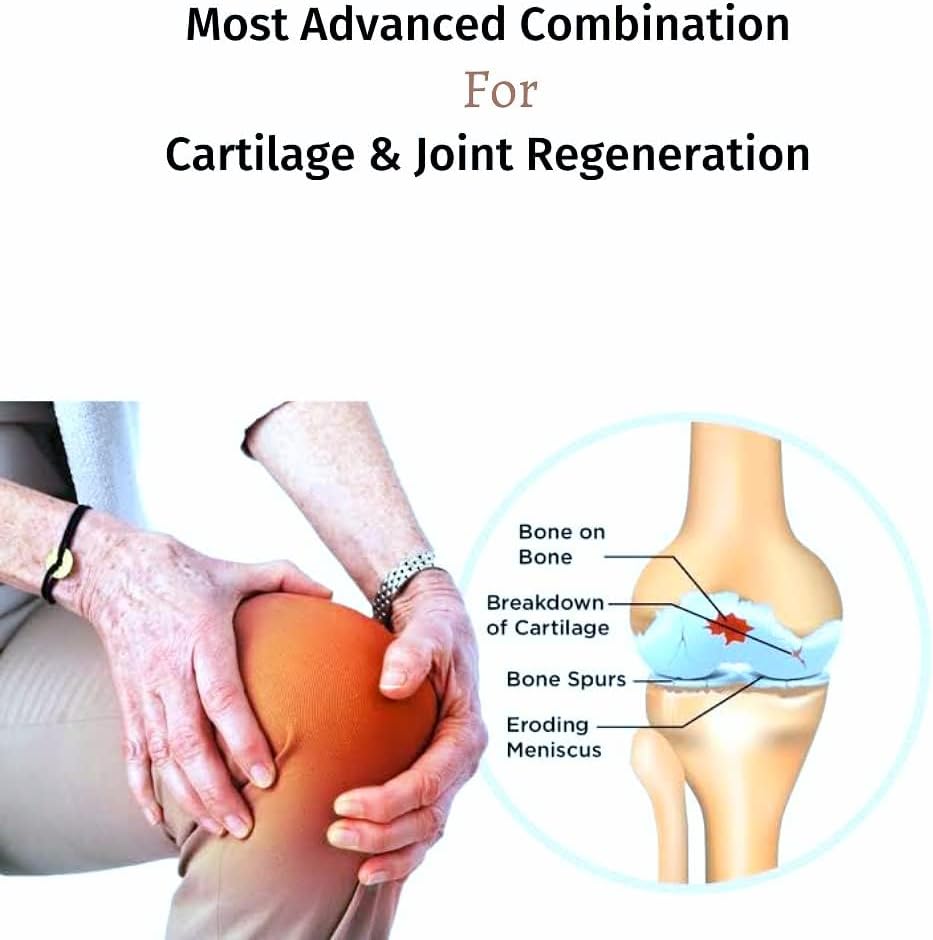 Joint & Cartilage Repair Supplement with Type 2 Collagen, Hyaluronic Acid & Herbal Extracts - 30 Tabs