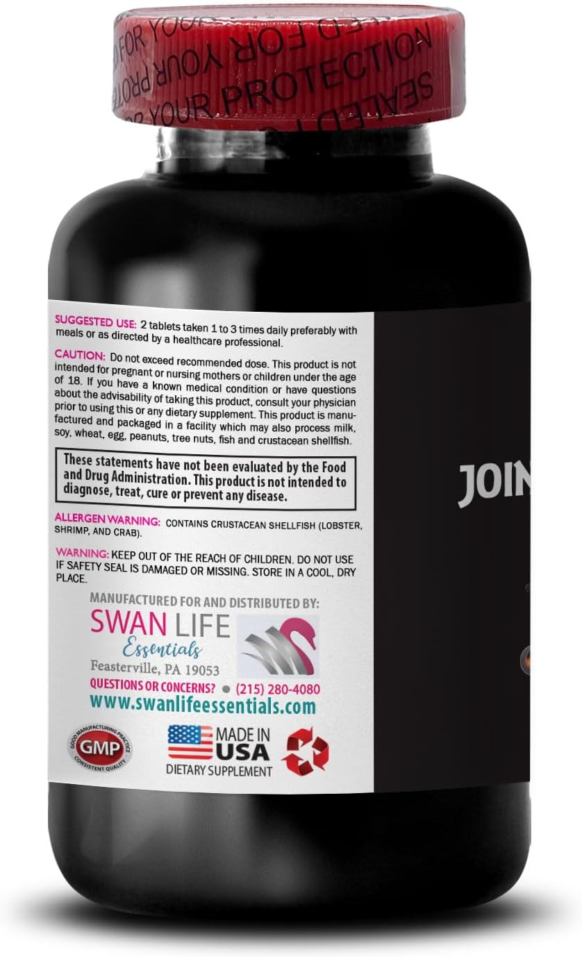 Joint Support Complex with Chondroitin, MSM, and Boron - Glucosamine Blend for Joint Movement Support - 270 Tablets