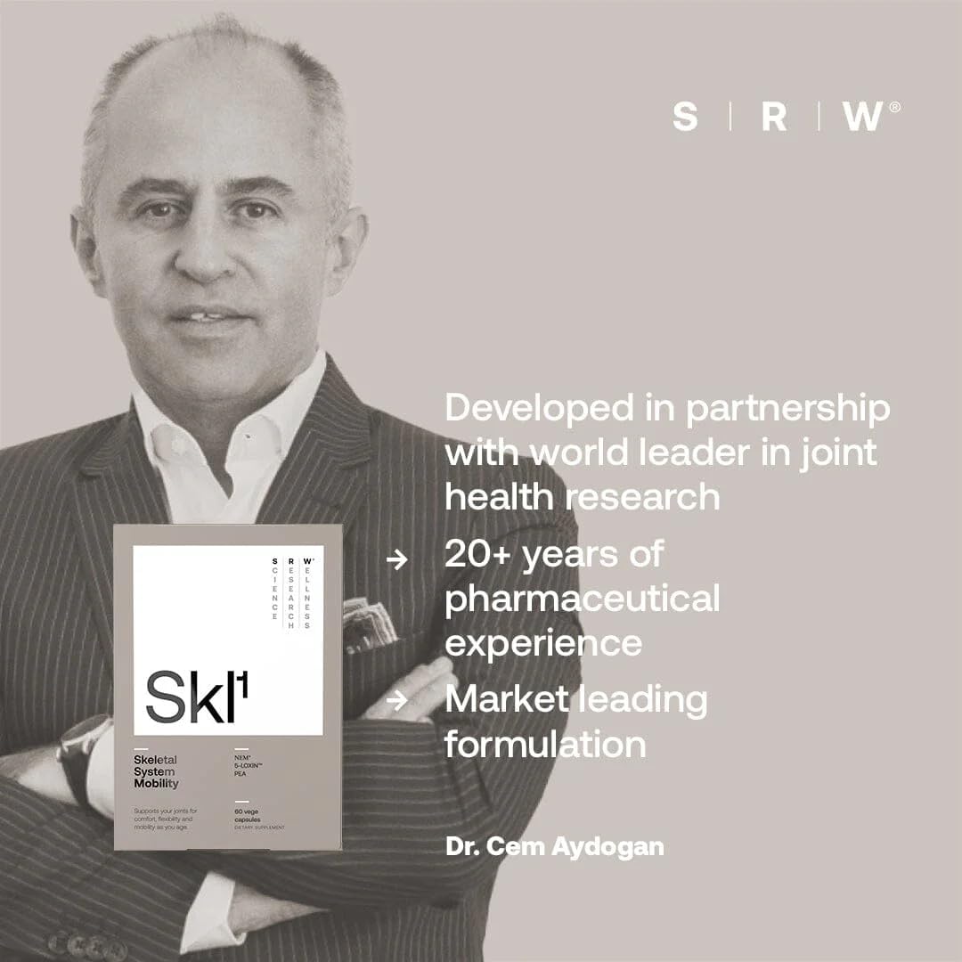 Joint Support Supplement for Mobility, Flexibility & Strength - SRW SKL¹ Mobility - 60 Capsules