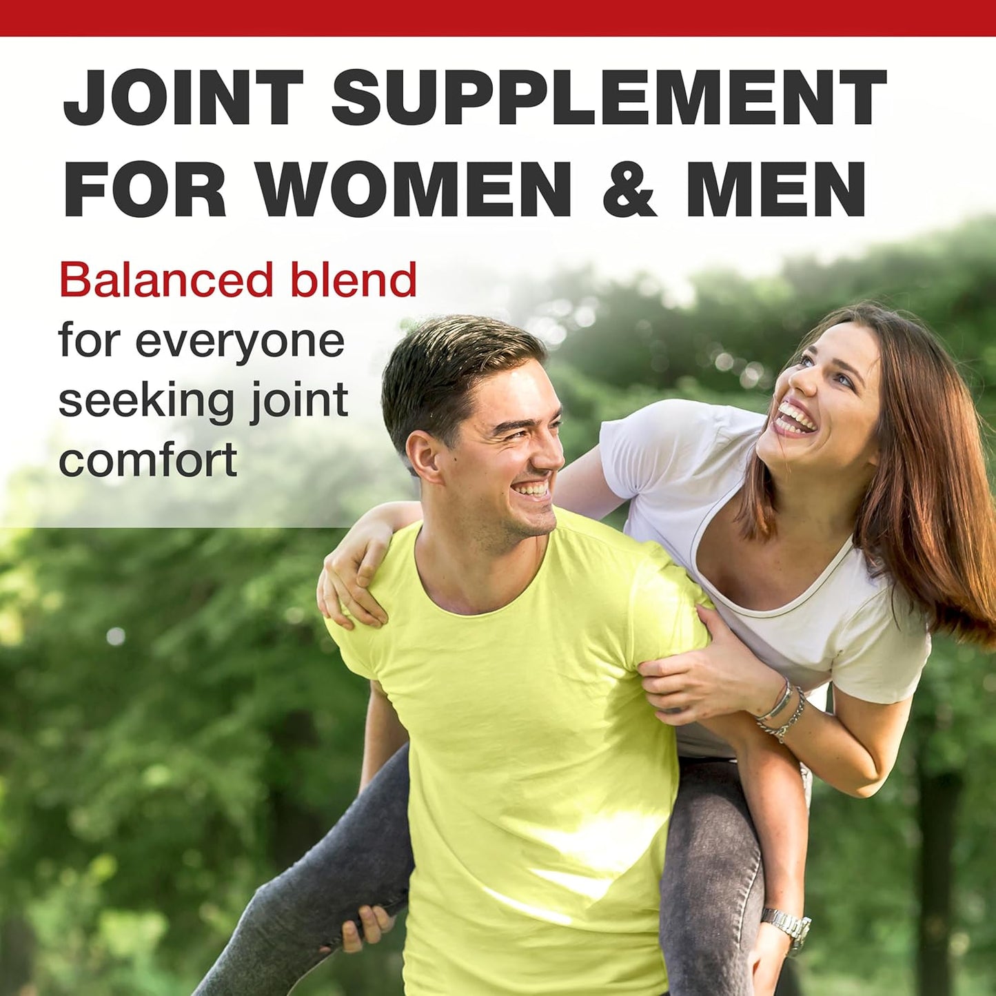 Joint Support Supplement with Glucosamine, Chondroitin, MSM, Collagen, Hyaluronic Acid, Boron - Triple Action for Mobility & Cartilage Health - 90 Capsules
