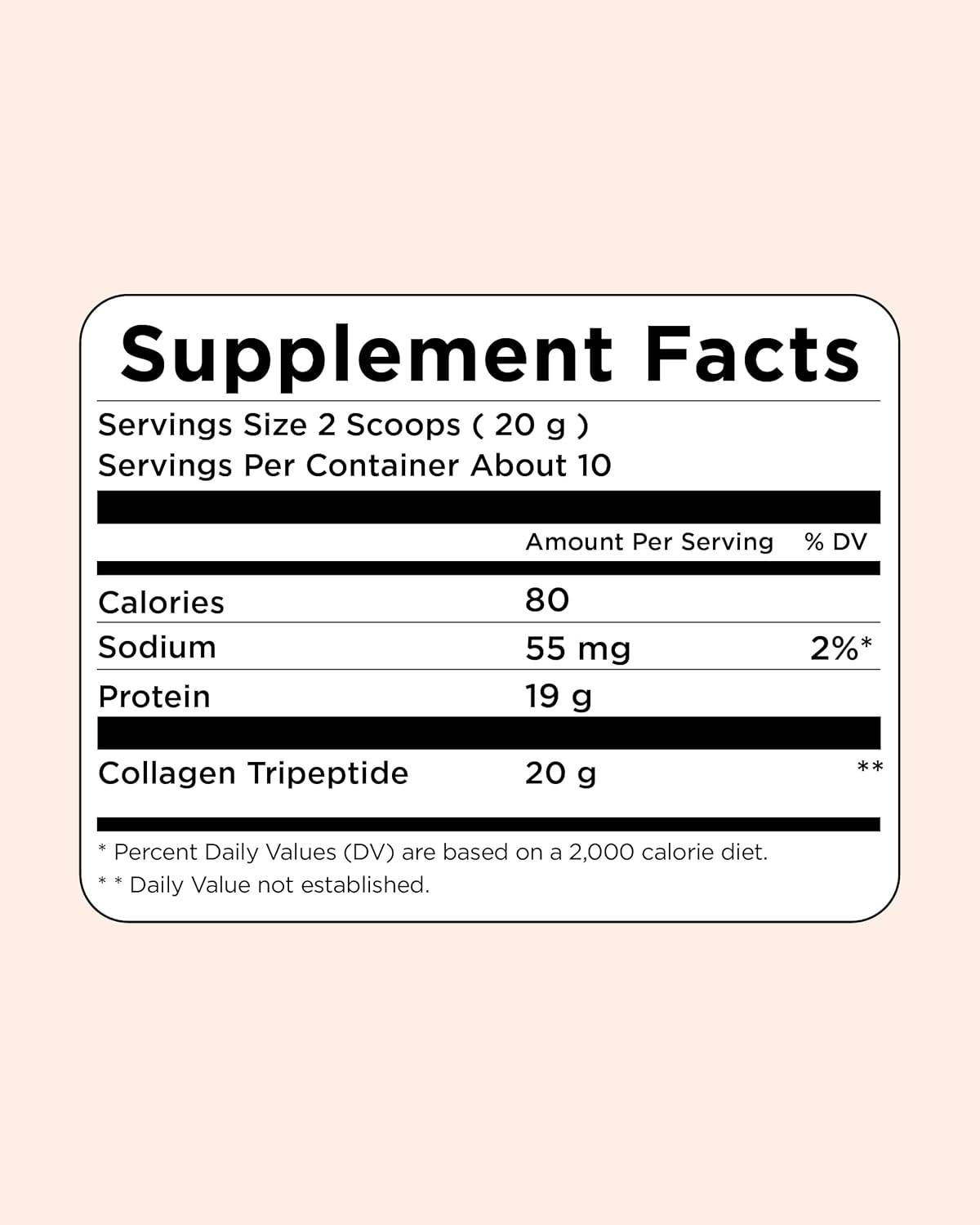 K-Nutra Original Collagen Tripeptide Powder | 200g (7.05oz) | 100% Pure Freshwater Collagen | 200X Absorption | Skin, Hair, Nail Health Support