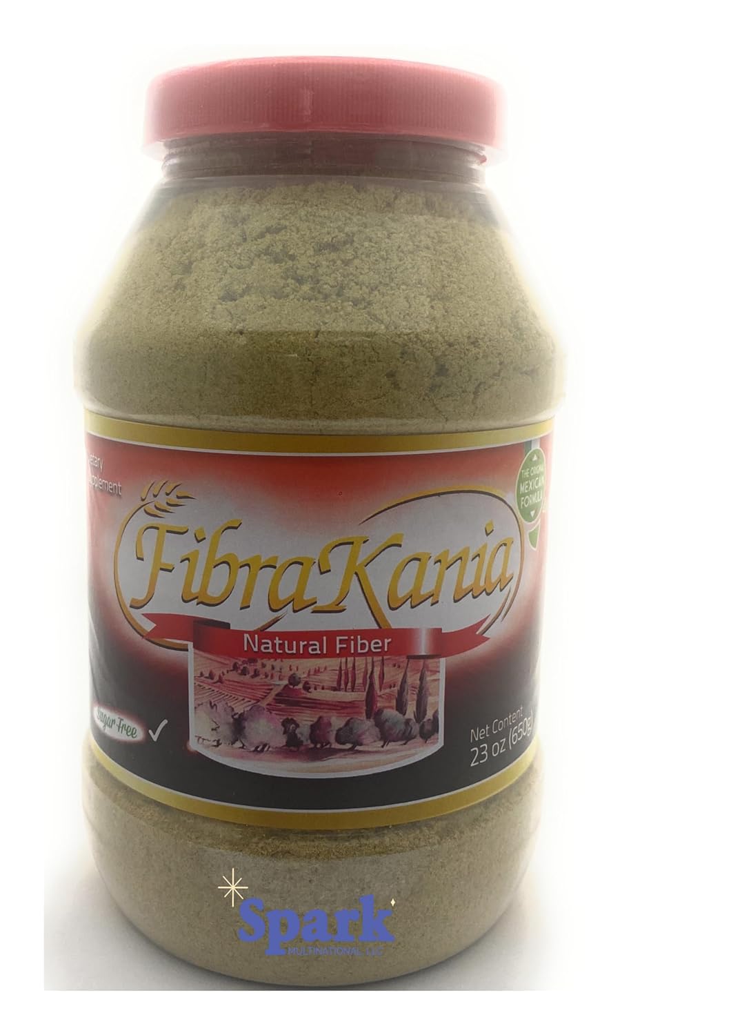 Kania Natural Fiber Supplement 23 oz - High in Fiber Content for Digestive Health
