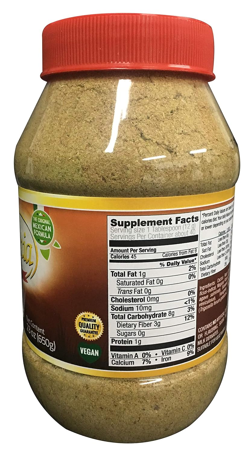 Kania Natural Fiber Supplement 23 oz - High in Fiber Content for Digestive Health