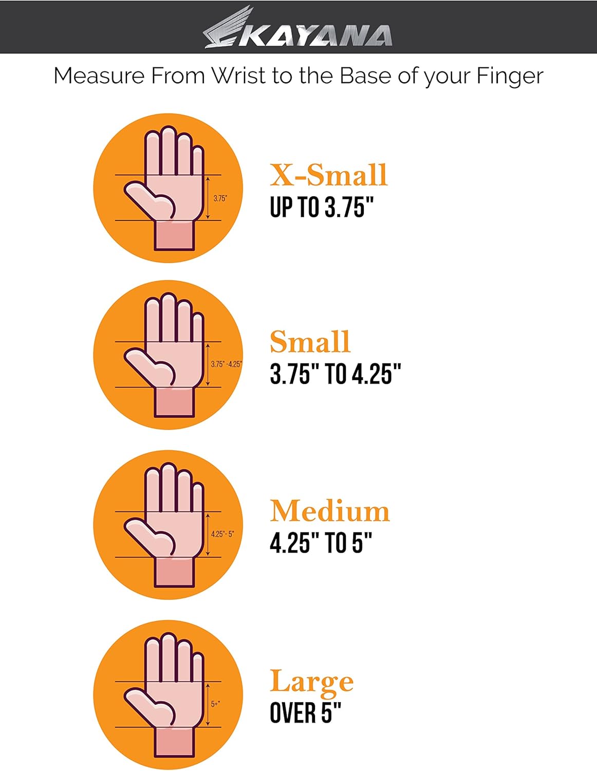 KAYANA Leather Gymnastics Hand Grips - 3 Hole Design for Palm Protection and Wrist Support in Cross Training, Weightlifting, Pull ups, and More
