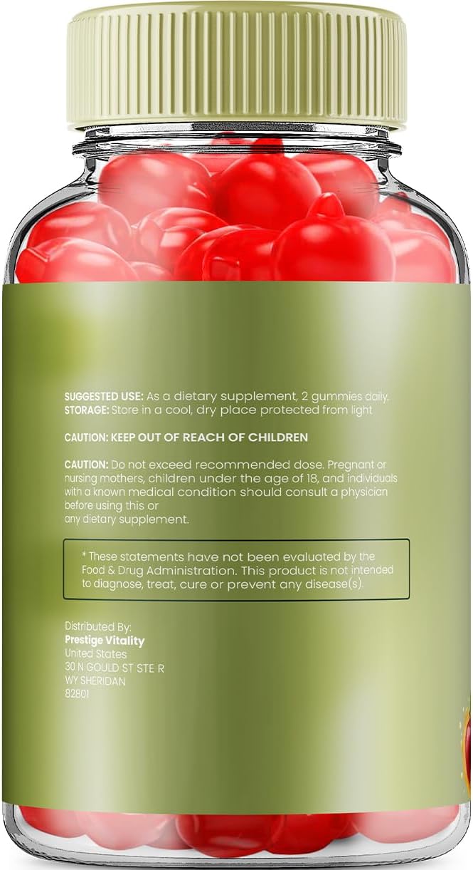 Ketovex Keto BHB Gummies with ACV for Weight Management - 60 Gummies
