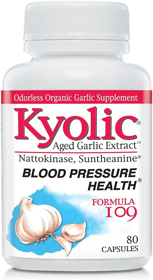 Kyolic Aged Garlic Extract Formula 109, 320 caps by Kyolic - Pack of 2