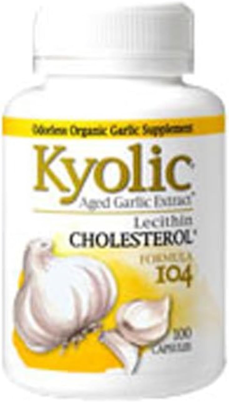 Kyolic Formula 104 Supplement - Immune System Support with Aged Garlic Extract