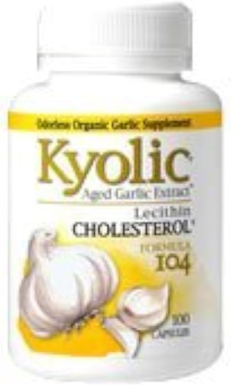 Kyolic Formula 104 Supplement - Immune System Support with Aged Garlic Extract