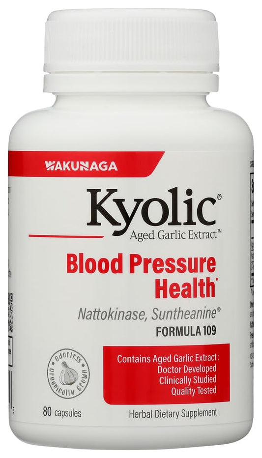 Kyolic Formula #109 Supplement - 80 Capsules