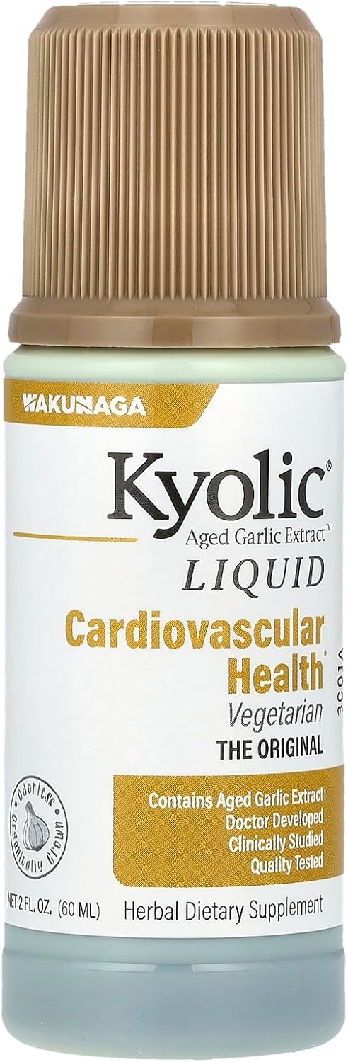 Kyolic Liquid Plain Supplement - Immune Support with Aged Garlic Extract
