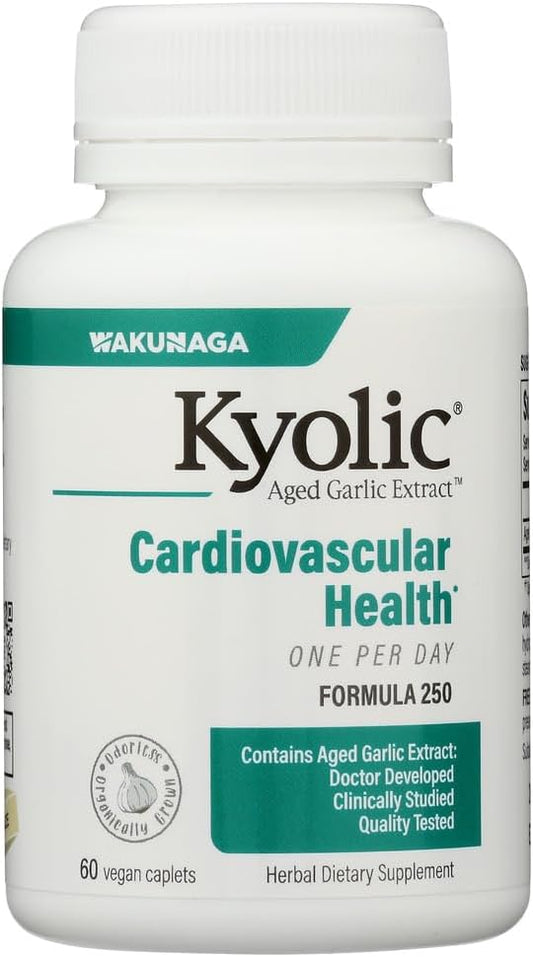 Kyolic One Per Day Aged Garlic Extract Supplement - Supports Heart Health and Immune System, 30 Capsules