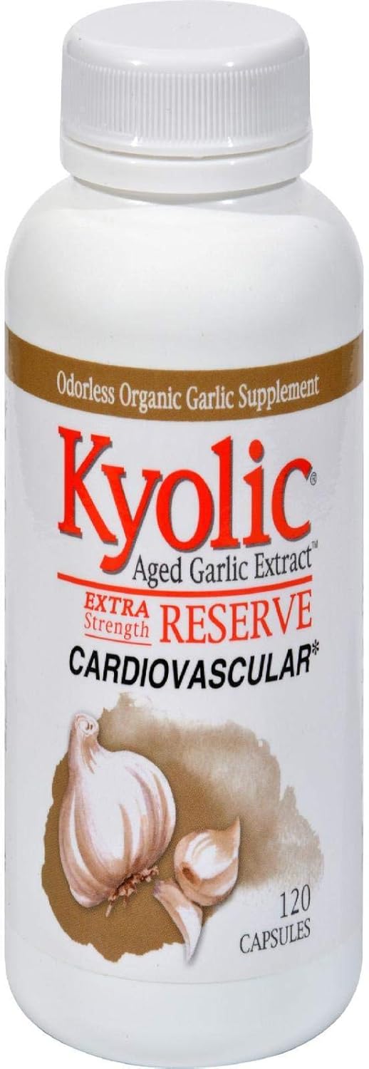 Kyolic Reserve Aged Garlic Extract Capsules - 600mg, 120 Count