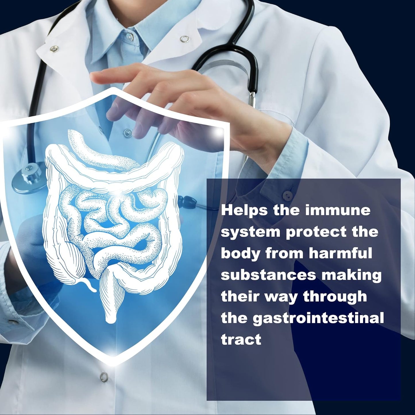 Lactobacilli Complex Supplement | 10 Billion CFU | 60 Capsules | Supports Gut Health, Regularity | Gluten Free, Non-GMO | USA Made