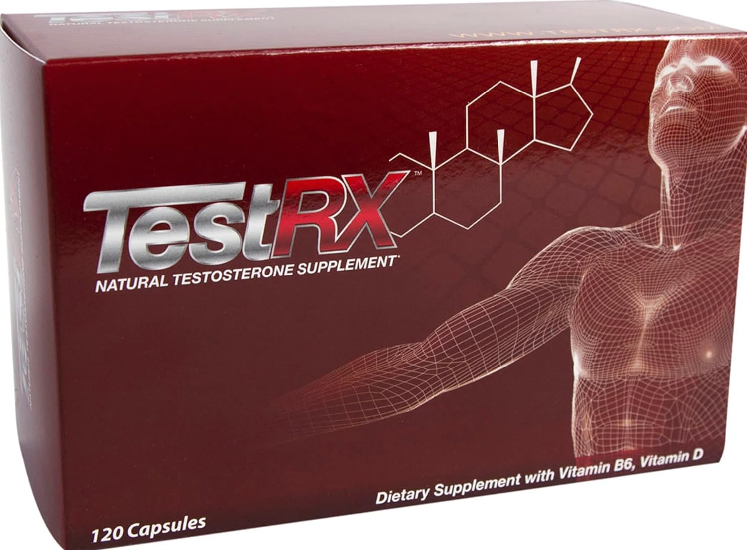 Leading Edge Health TestRX: The Ultimate  Strength & Stamina Enhancer  for Men - Increase Muscle Mass, Energy, and Performance!