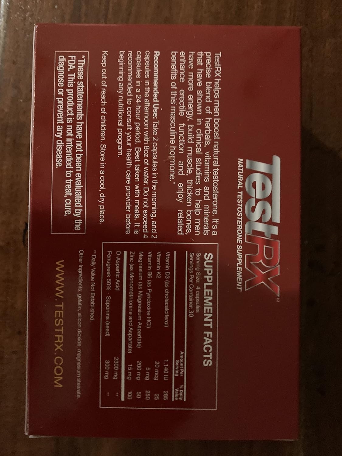 Leading Edge Health TestRX: The Ultimate  Strength & Stamina Enhancer  for Men - Increase Muscle Mass, Energy, and Performance!