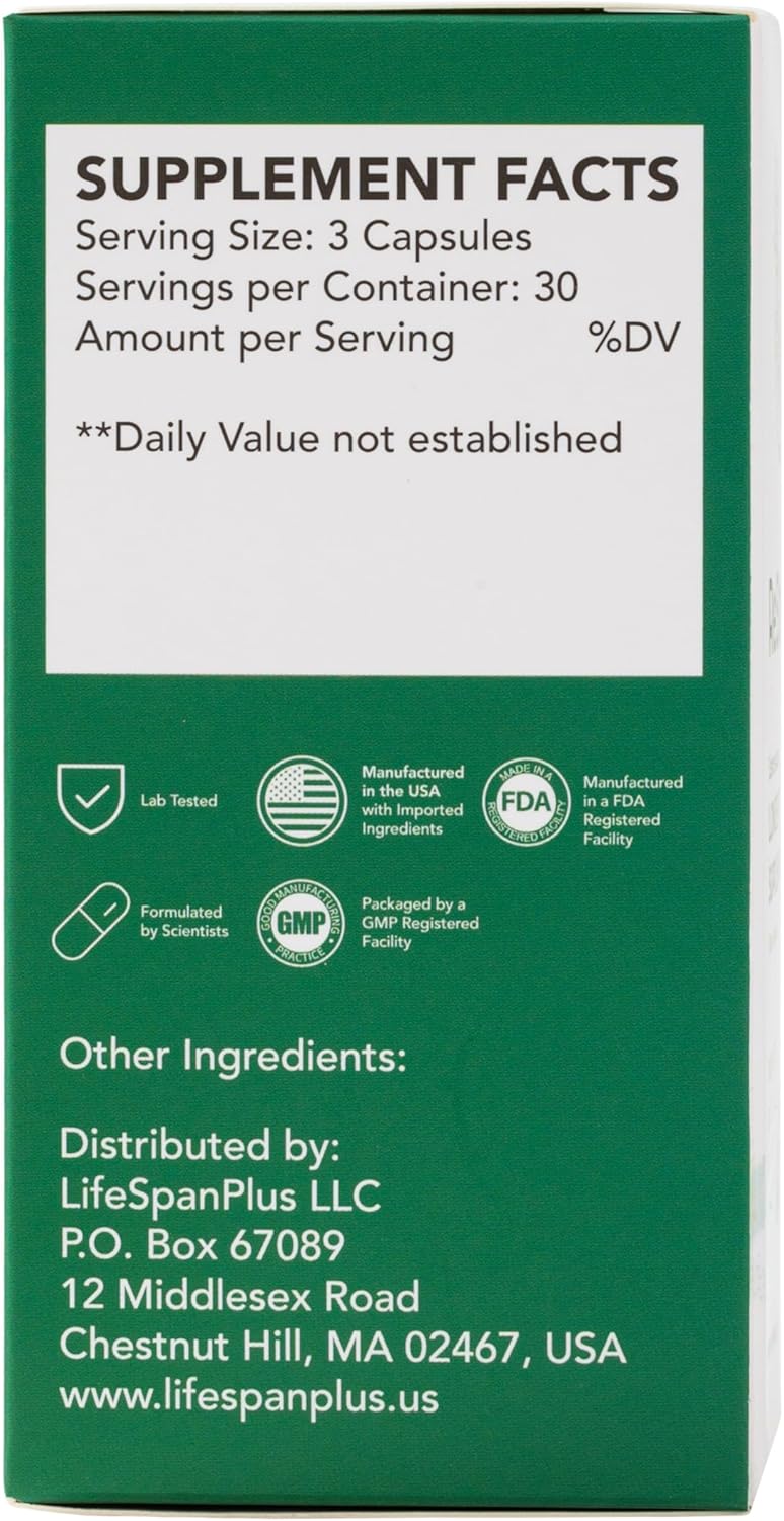LifeSpanPlus ReStorizer Longevity Supplement - 90 Capsules for Enhanced Health and Vitality