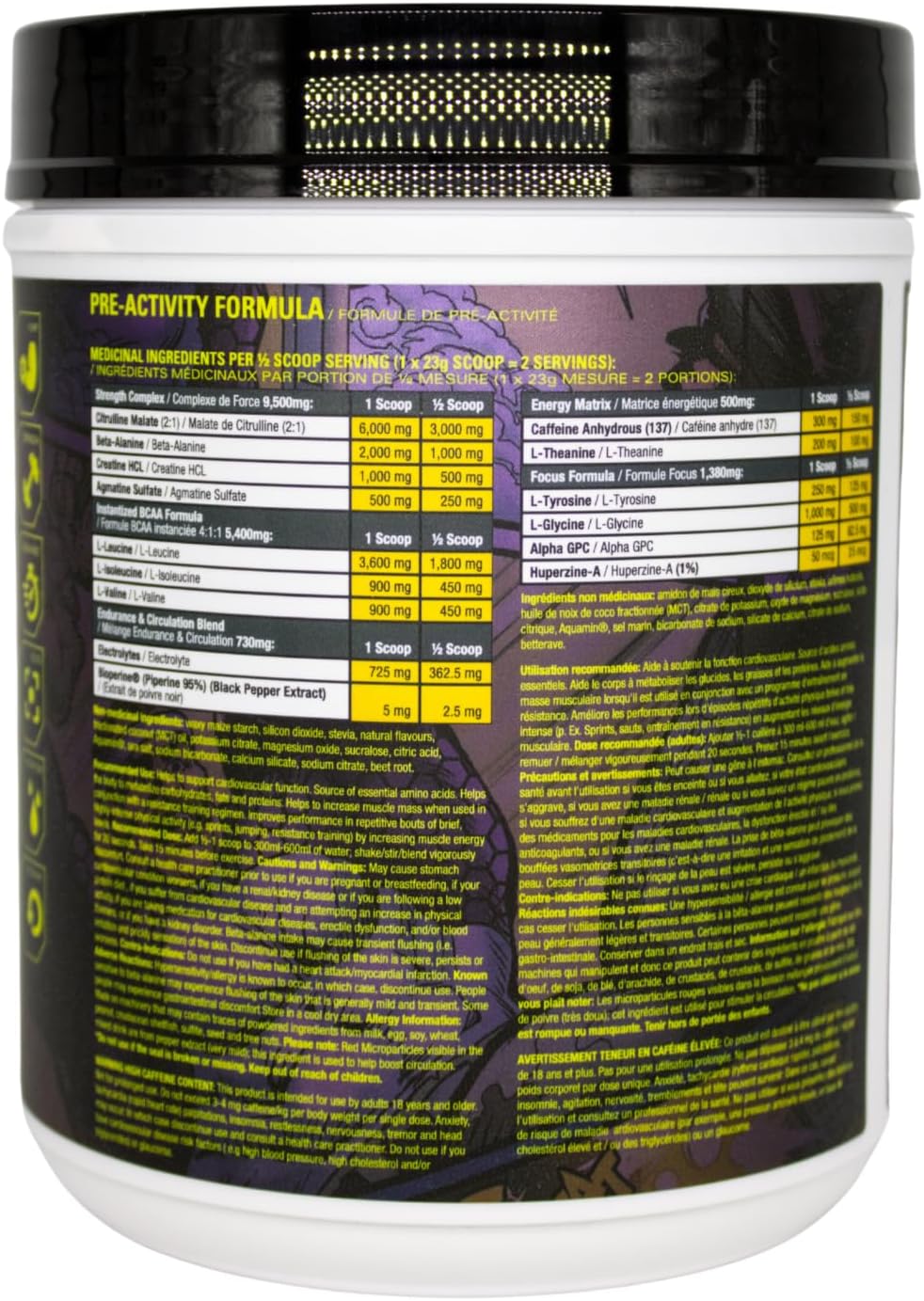 Limited Edition Athletic Alliance Havok-137 Anabolic Pre-Workout in Strawberry Lemonade Flavor - 50 Servings