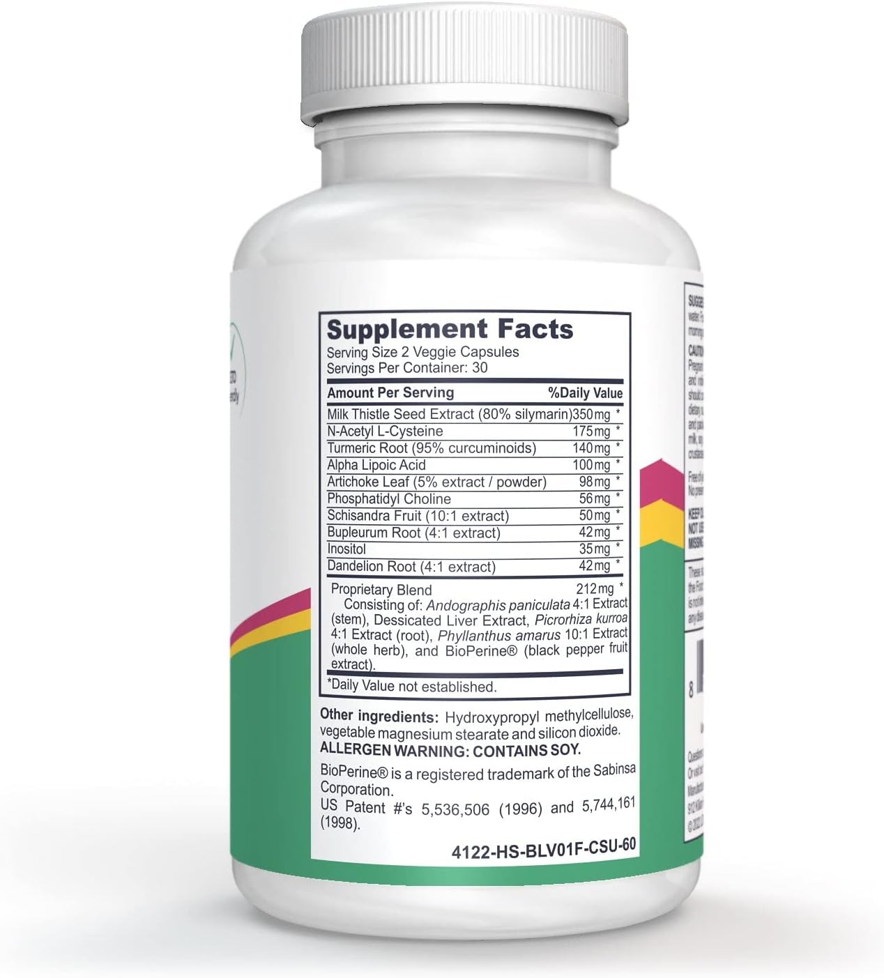 Liver CS Plus: 60 Veggie Caps for Powerful Liver Detox & Glutathione Boost