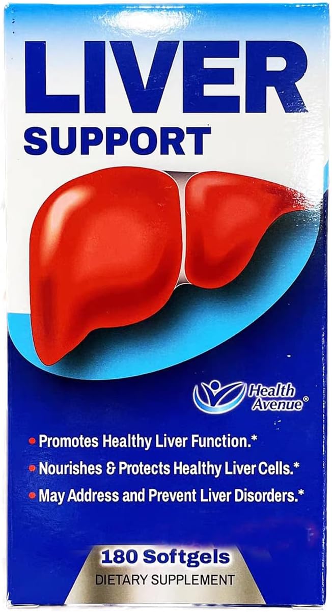 Liver Protection Softgels - Haoseng Liver Cleanse Repair with 180 Softgels for Pre-Drinking Care
