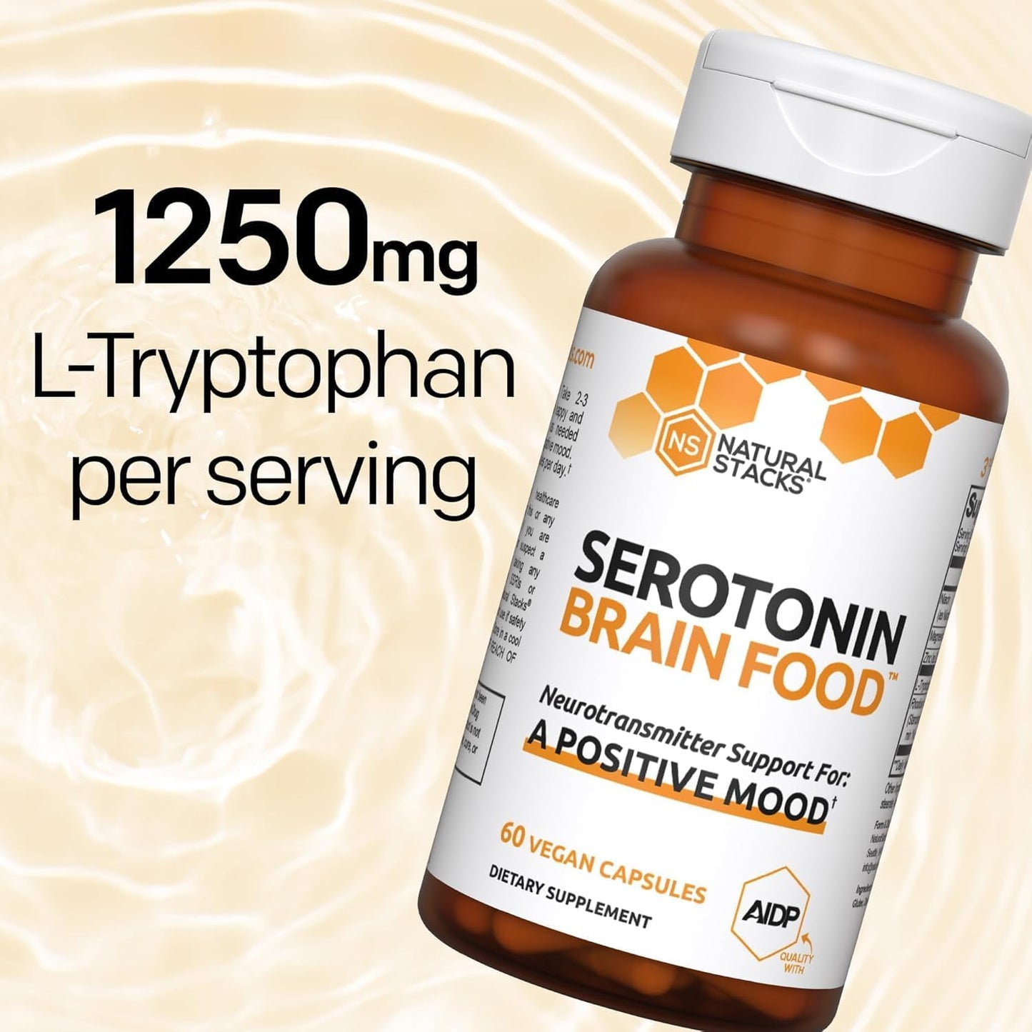 MagTech Magnesium + Serotonin Brain Food Bundle - Supports Relaxation, Brain Health & Positive Mood - 150 Capsules