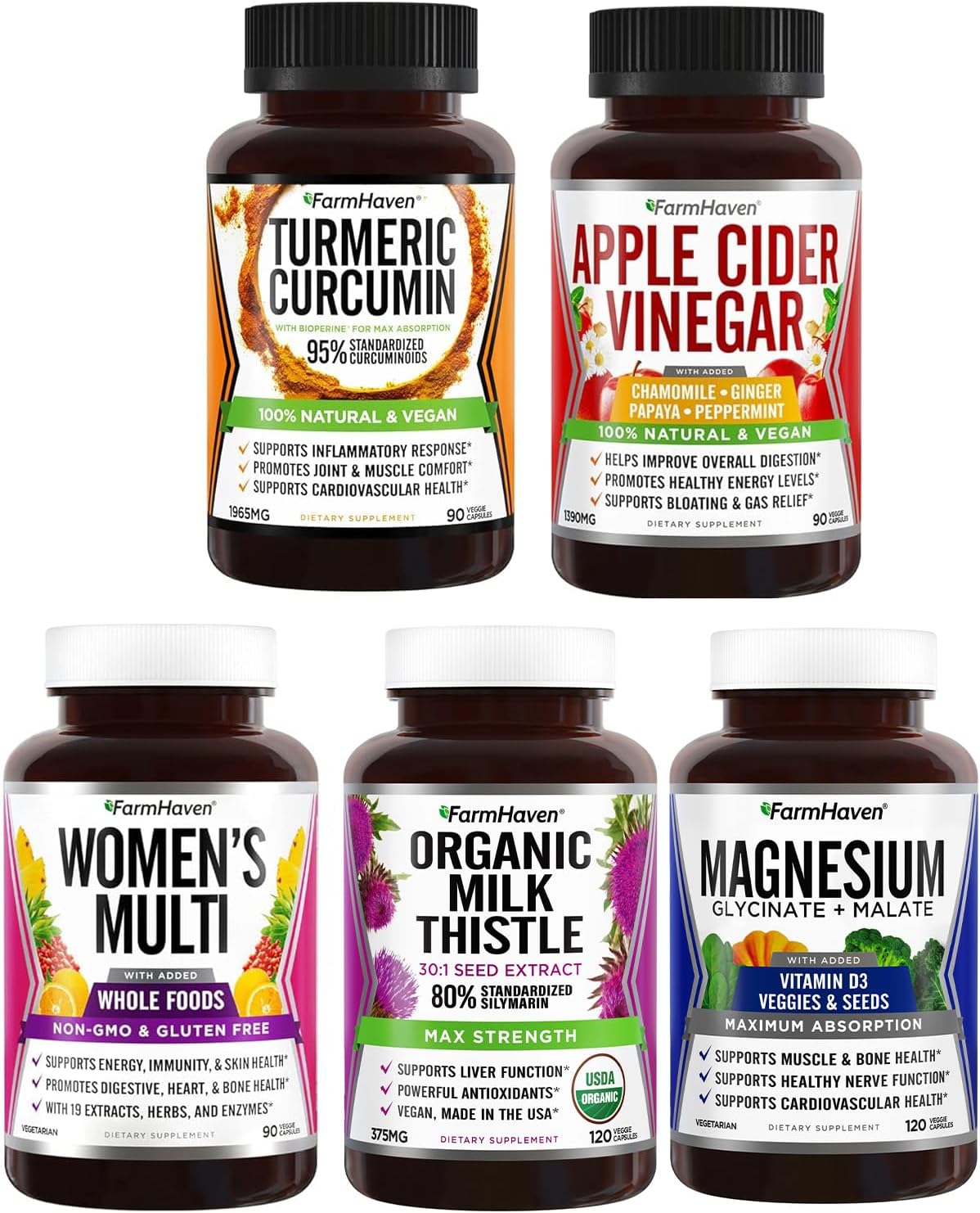 Maintain Your Health with FarmHaven's Complete Line of Supplements