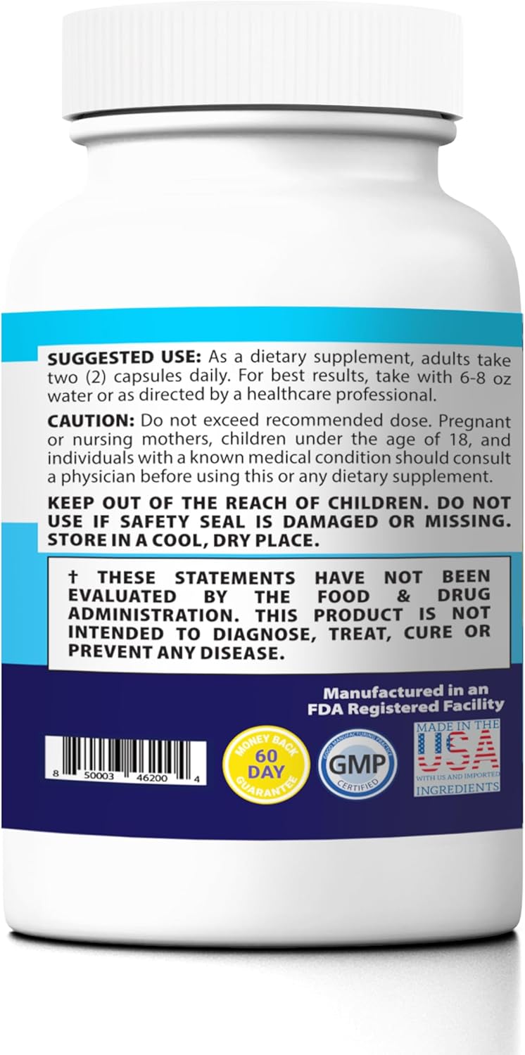 Marine D3 Omega 3 Calamari Ecklonia Cava DHA - Marine Essentials (60 Capsules)