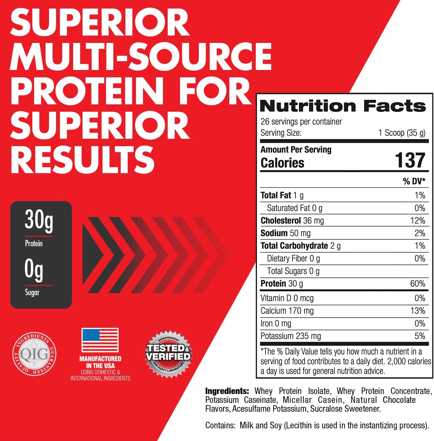 Max Muscle Maxpro Elite Premium Protein Blend with BCAAs, Micellar Casein, and Whey | Supports Muscle Growth and Recovery | 2lb Jar