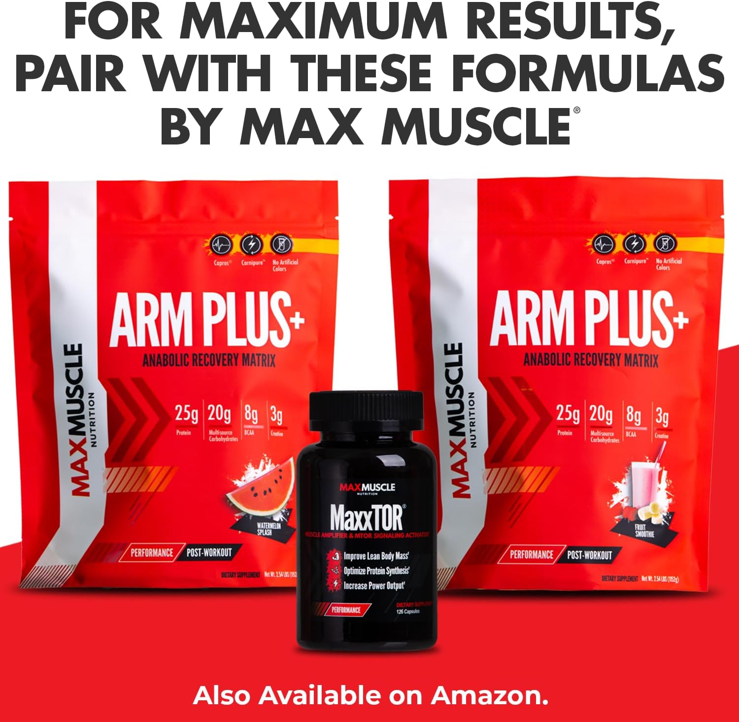 Max Muscle Maxpro Elite Premium Protein Blend with BCAAs, Micellar Casein, and Whey | Supports Muscle Growth and Recovery | 2lb Jar