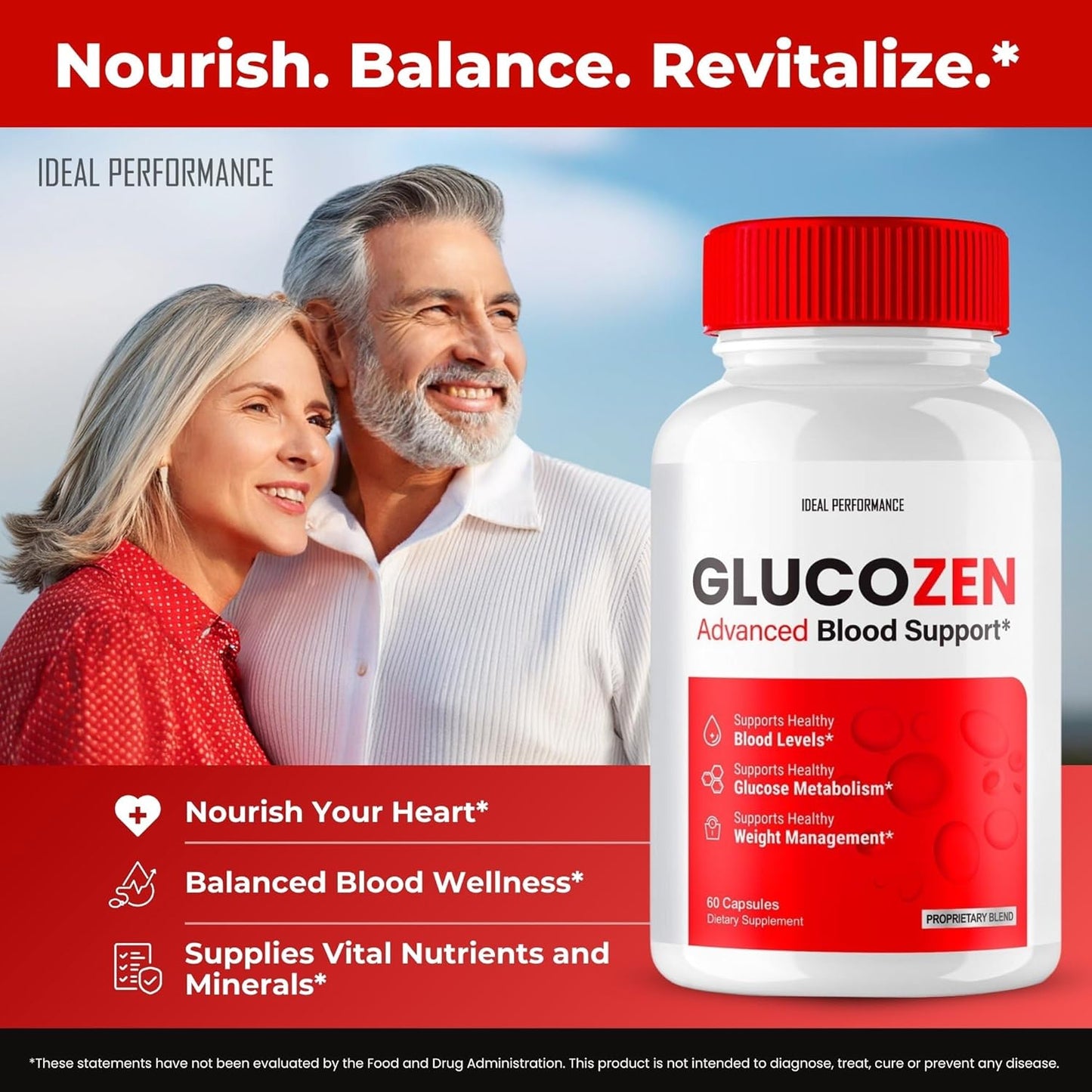 Maximum Strength Glucozen Support Capsules - All Natural Glucose Health Supplement for Wellness - 2 Pack of Gluco Zen Pills