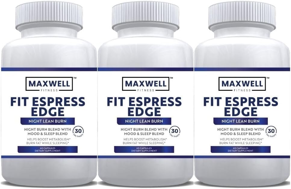Maxwell Fitness Fitespresso Burner: Natural Anabolic Recovery Supplement with Magnesium, Ashwagandha, and Muscle Support