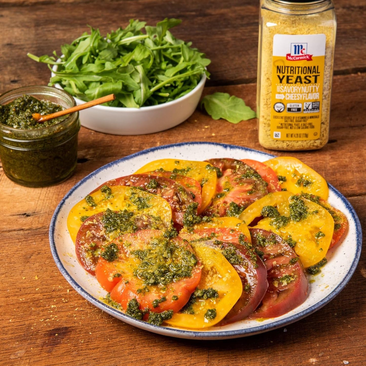 McCormick Nutritional Yeast: Umami-Rich Flavor Booster for Everyday Cooking, 4.2 oz
