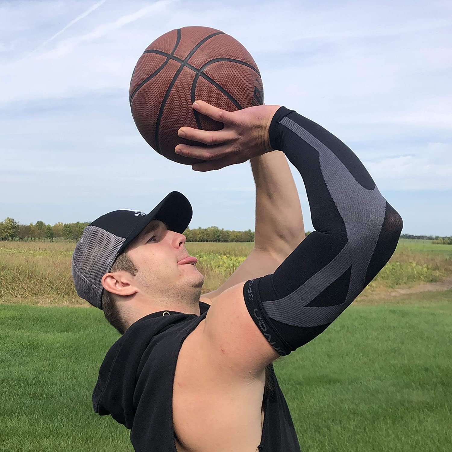 Medical Grade Graduated Compression Arm Sleeves for Men and Women - 20-30mmHG Pressure - Ideal for Athletics, Lymphedema, and Circulation Support