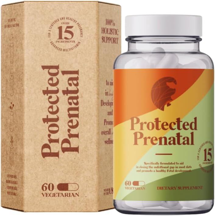 Melanated Maternity Multivitamins for Protected Prenatal Health