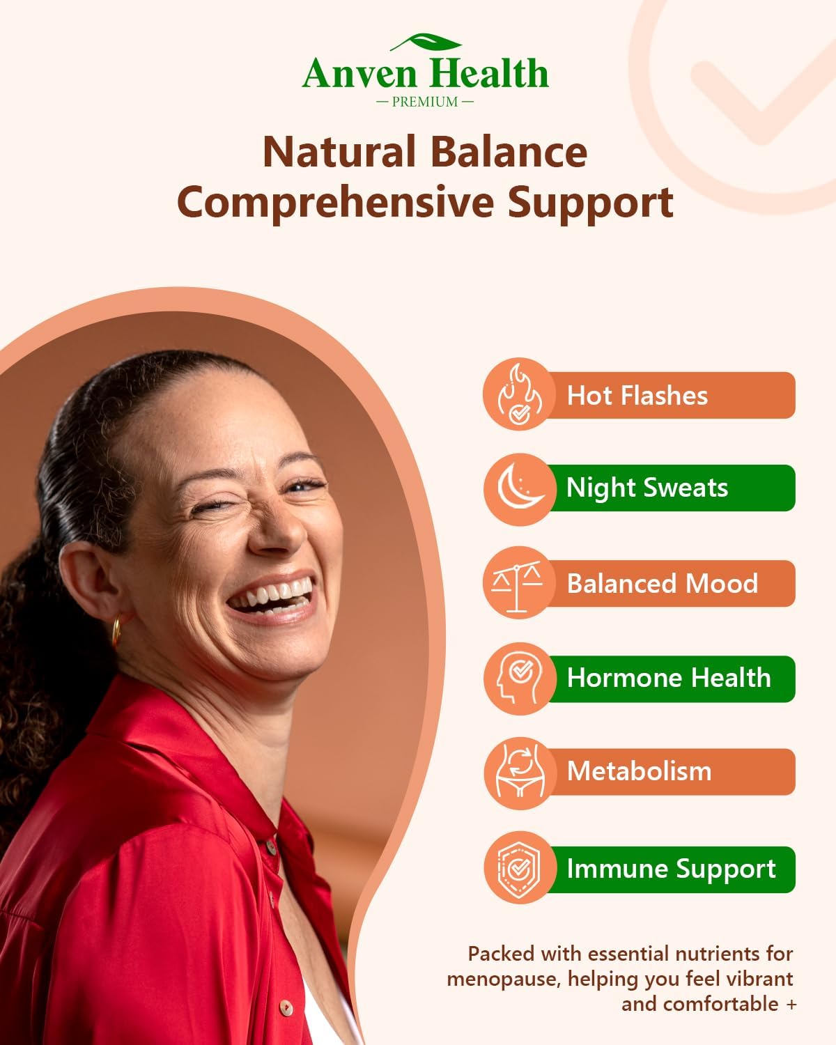 Menopause Relief Supplements for Women with Probiotics, Herbs, Collagen Peptides & Vitamins - 270 Veggie Caps