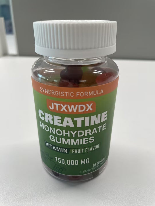 Men's Creatine Monohydrate Gummies - Dietary Supplement for Enhanced Performance